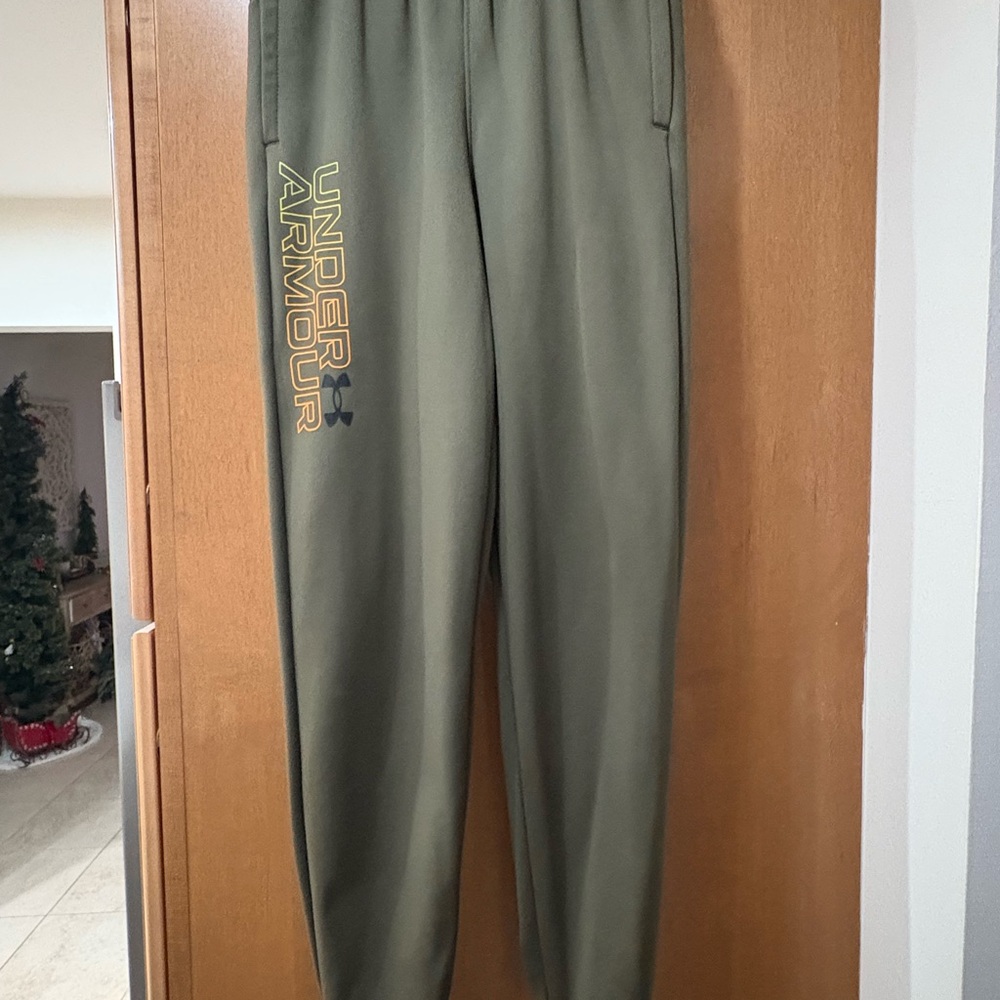 Under Armour Kids Green Sweatpants